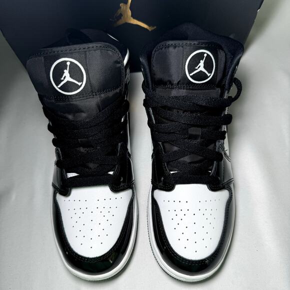 Nike Air Jordan 1 Mid SE GS All Star 2021 - Size 6 -Men's Black Trending Shoes - Picture 3 of 9